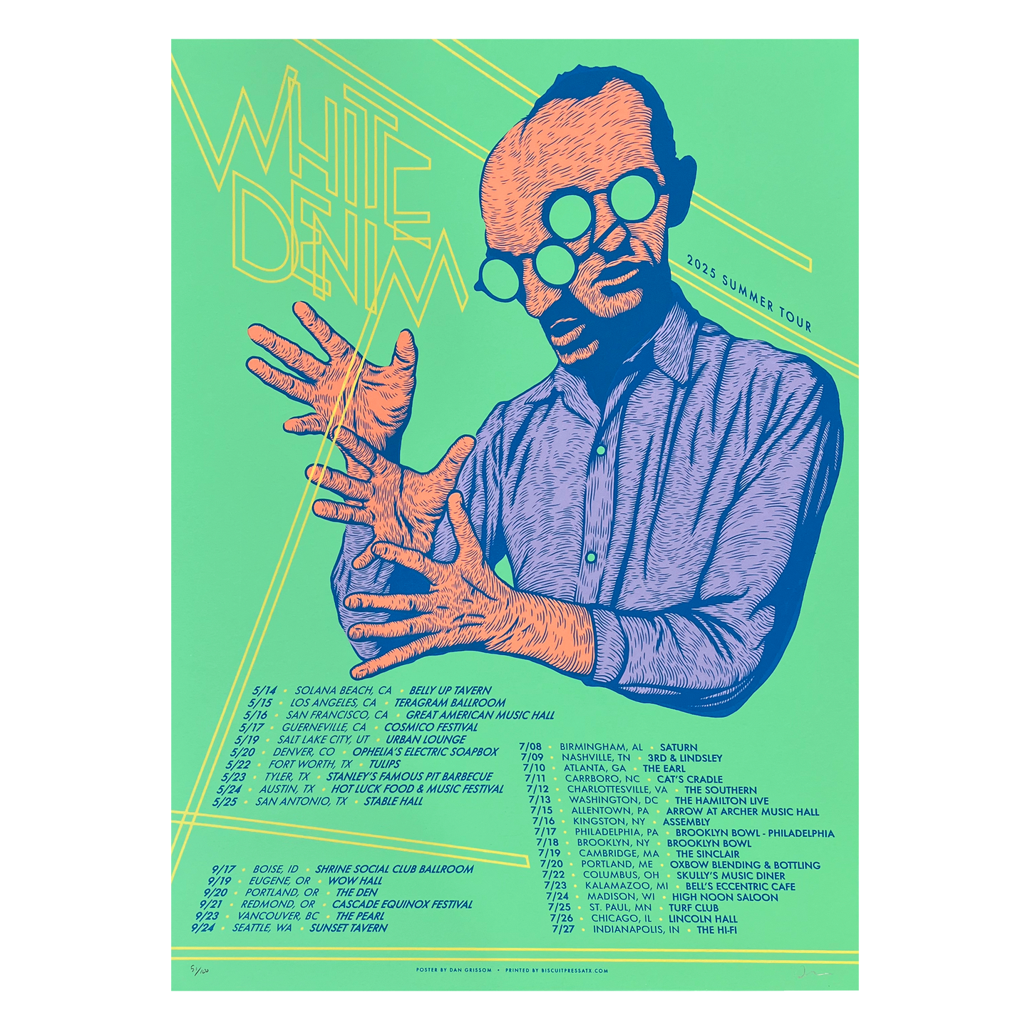 2025 Summer Tour Poster