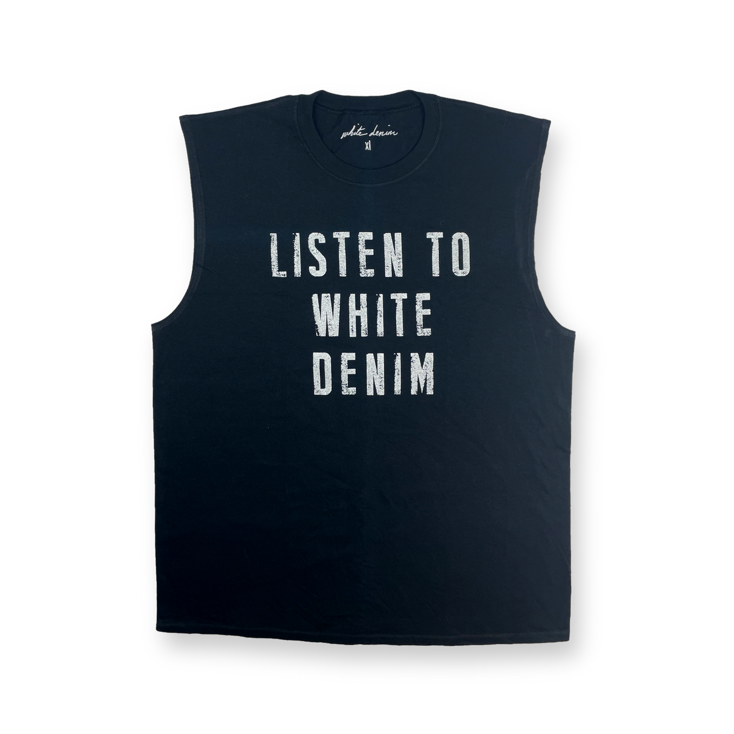 Listen to White Denim Tank